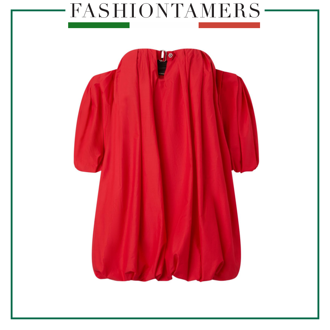 PINKO 25SS ドレス-ロング レッド系
