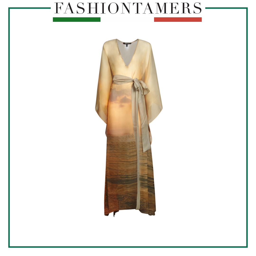 Roberto Cavalli 25SS ドレス-ロング マルチカラー