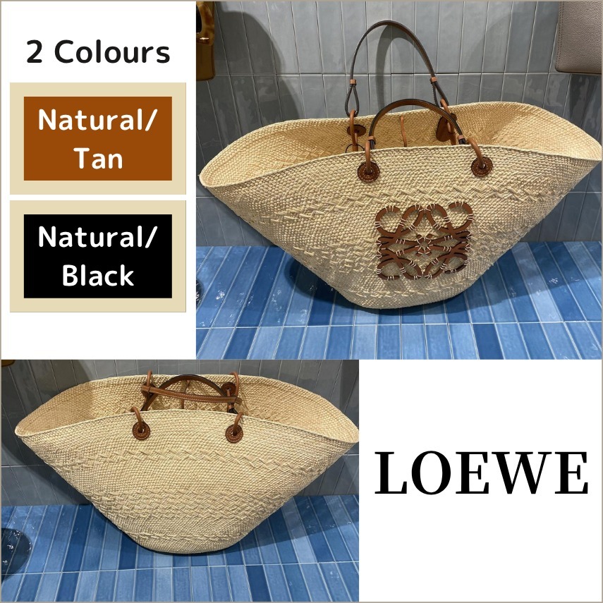 カラバリ☆直営店買付 LOEWE アナグラムバスケットバッグ Medium