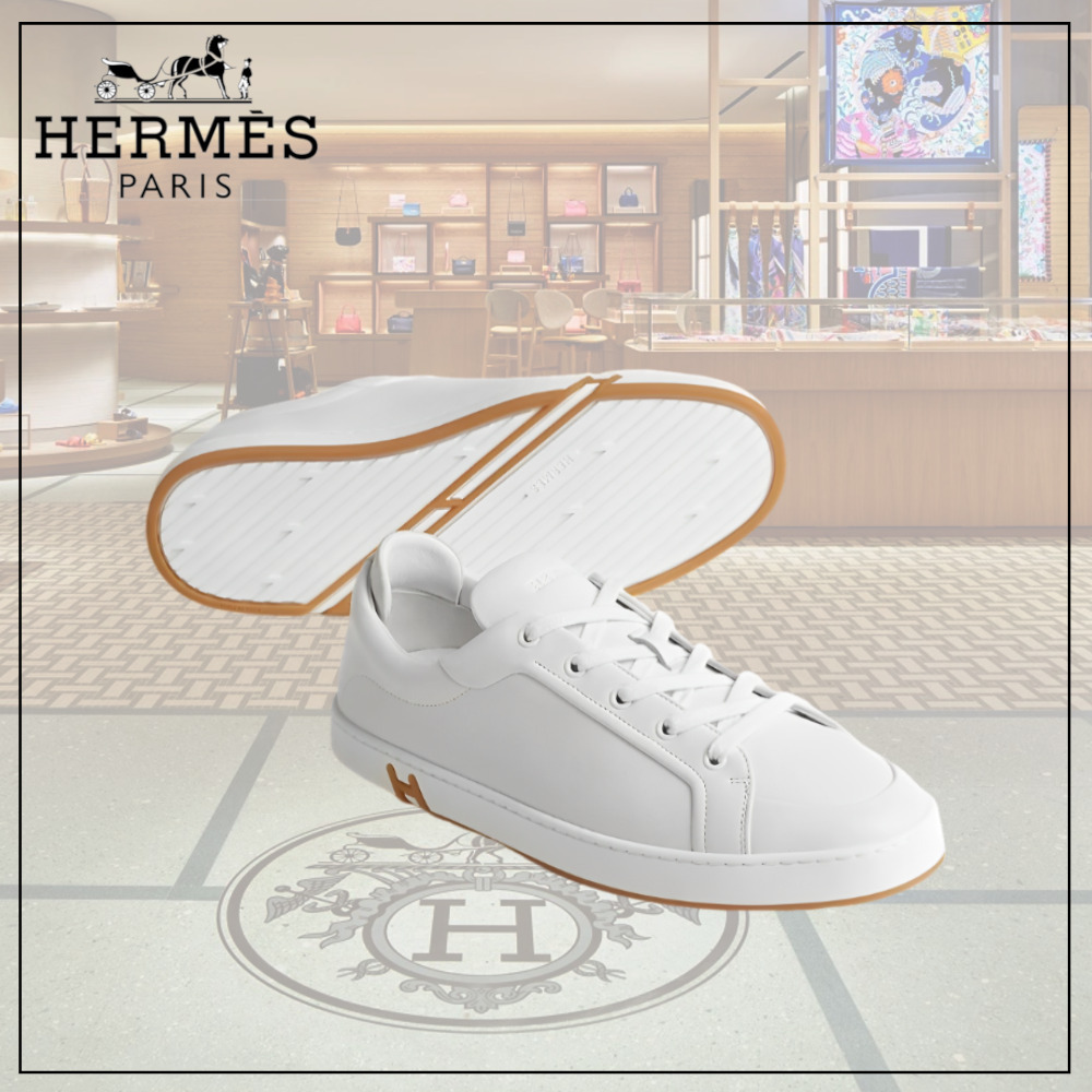 【シンプルで可愛い♡】HERMES スニーカーkid