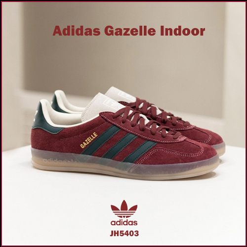 ★【Adidas 】 Gazelle Indoor Shadow Burgundy★
