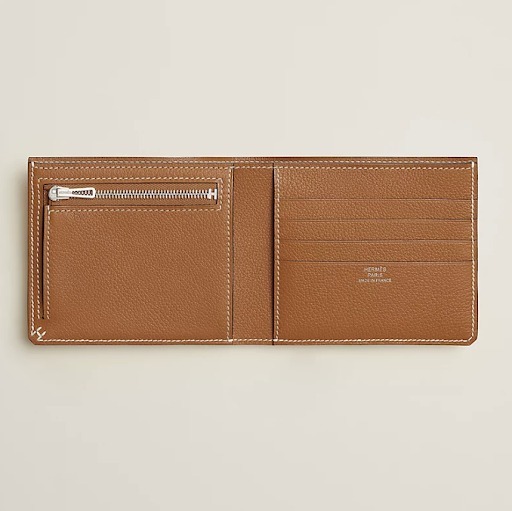 《ステッチがお洒落♡》HERMES H Sellier Compact 財布