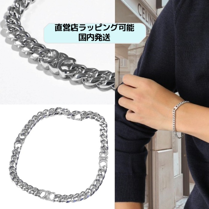 大人気 完売前に【セリーヌ】トリオンフ スモール ブレスレット