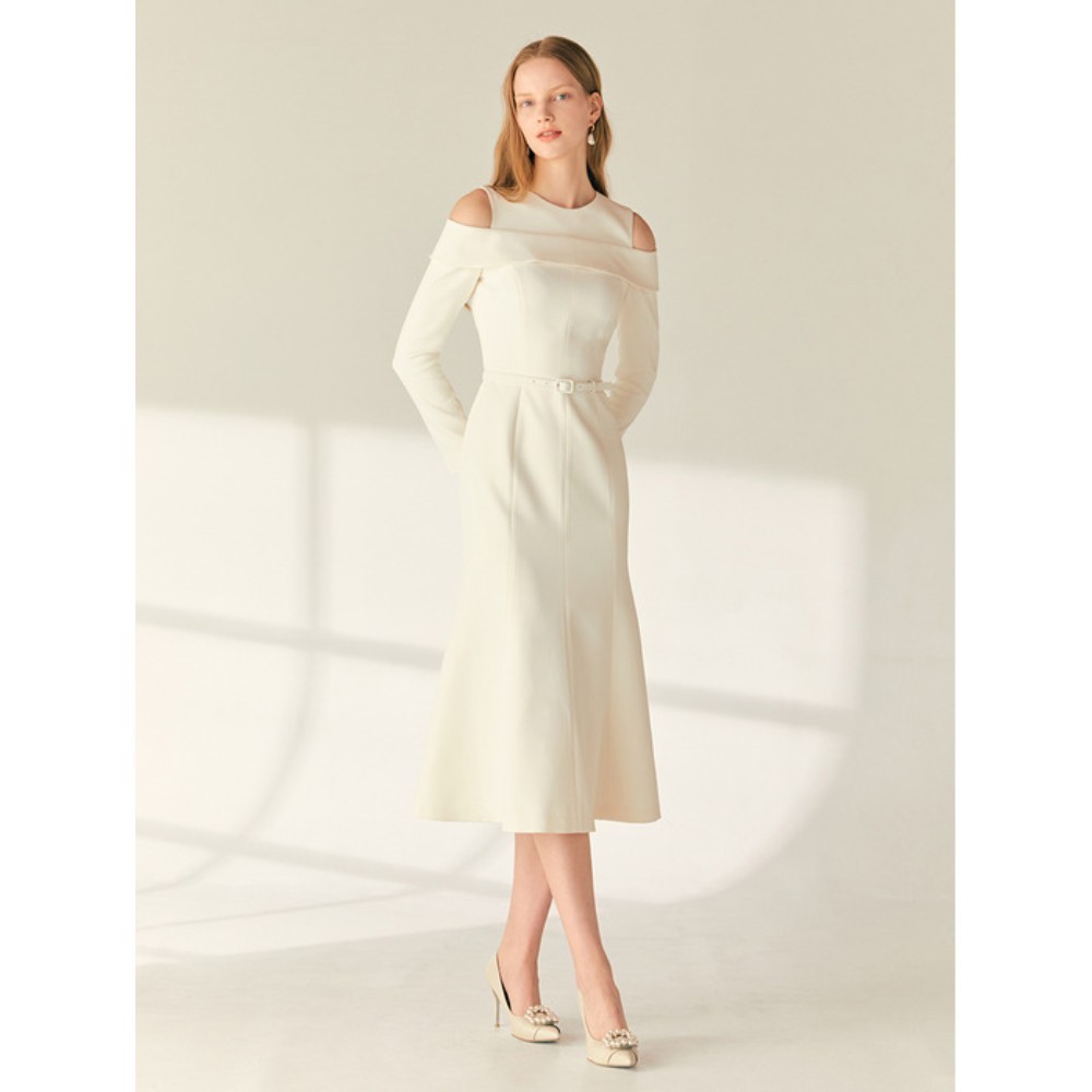 ワンピース BAU by Bride And You ARIEL Off shoulder mermaid long dress (