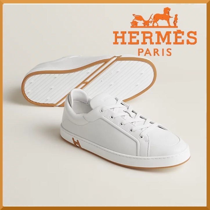 【おしゃれなライン♪】HERMES スニーカー