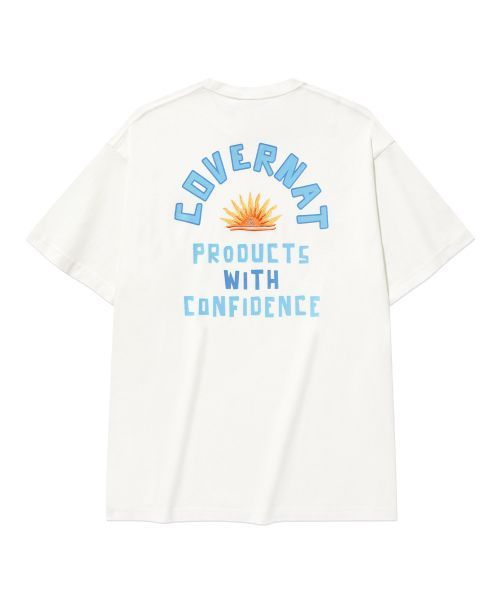 【COVERNAT】 Sunset Graphic T-Shirt ‐White