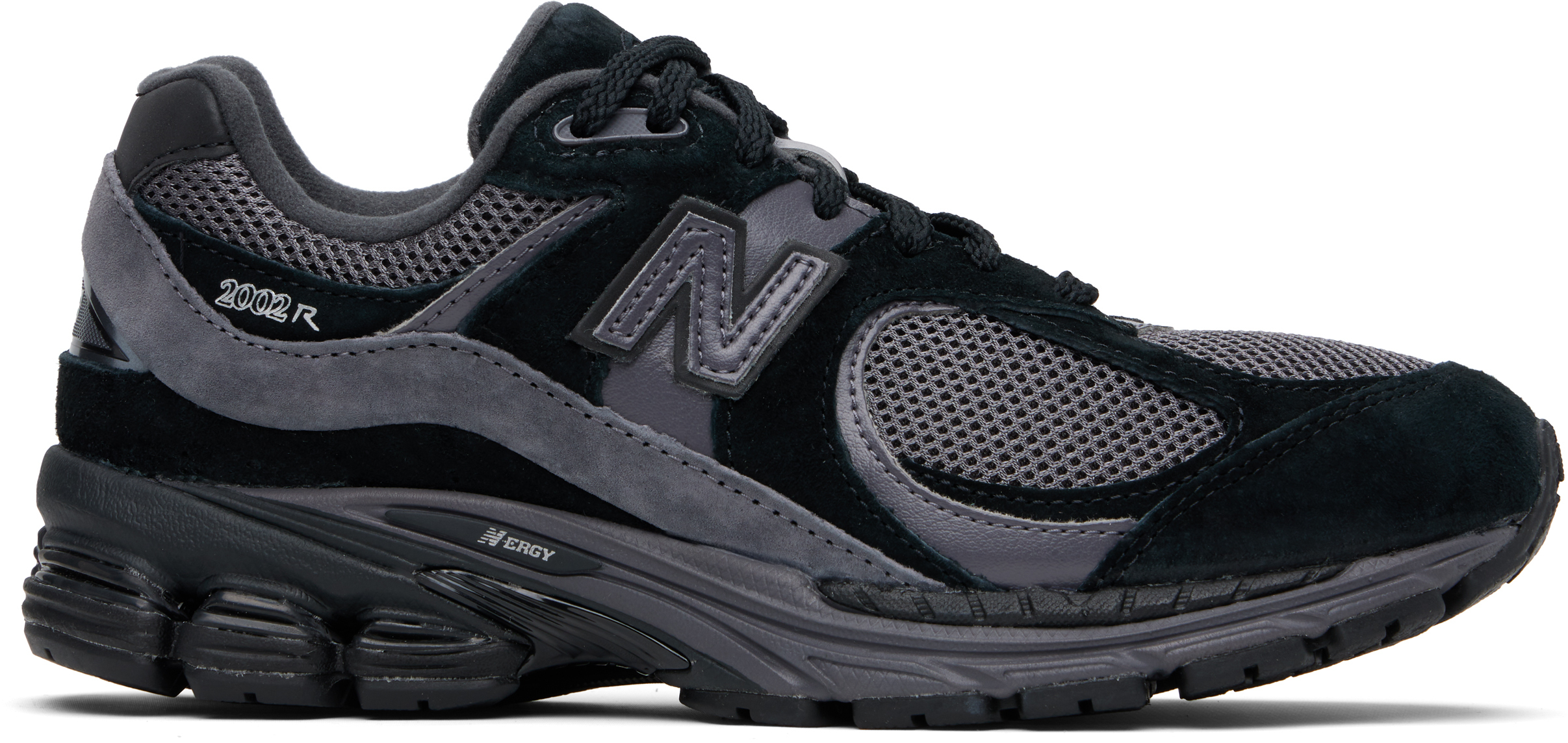 【関税込み】New Balance ブラック＆グレー 2002R スニーカー