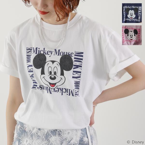GOODROCKSPEED 半袖Tシャツ / MICKEY MOUSE / DESING 25FDS003W