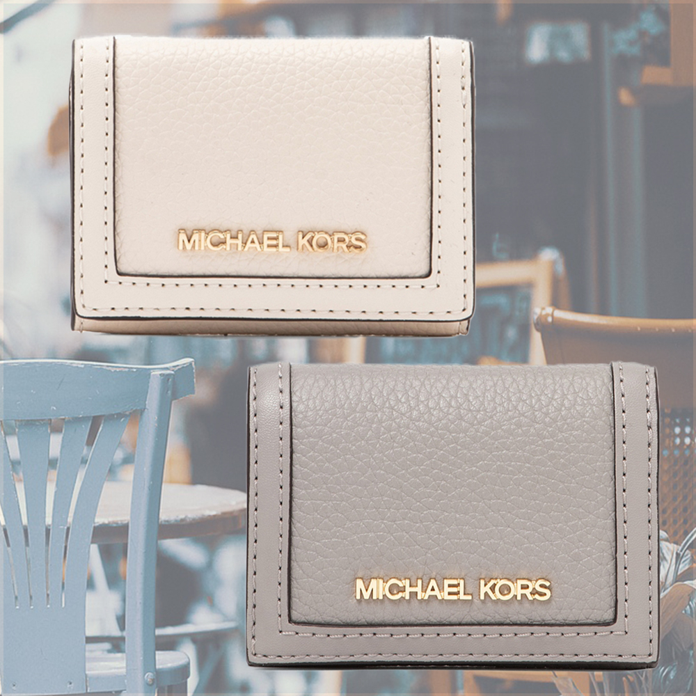 【MICHAEL KORS】トライフォールド ジップウォレット