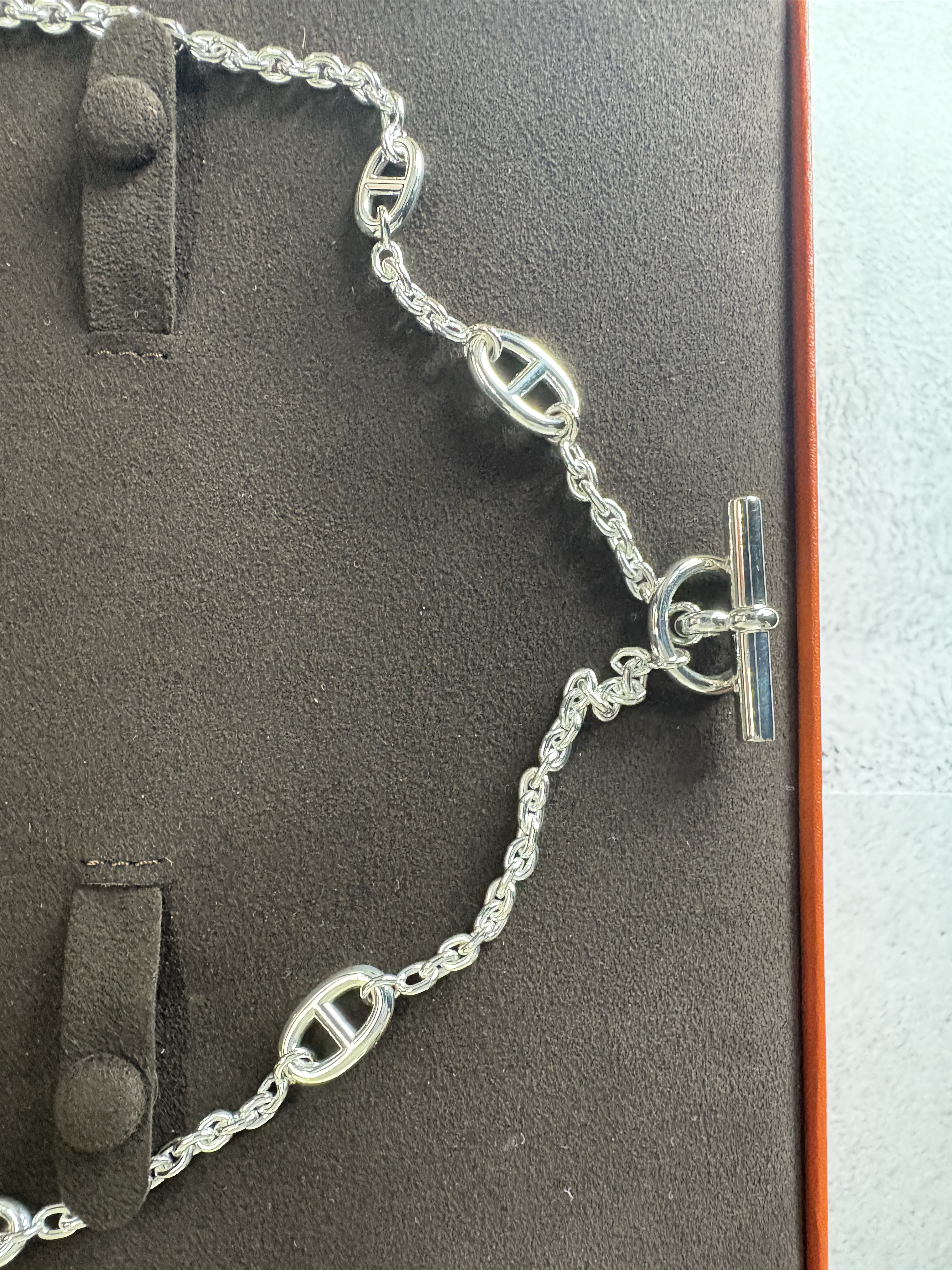 **入手困難**【HERMES】《ファランドール》ロングネックレス 80