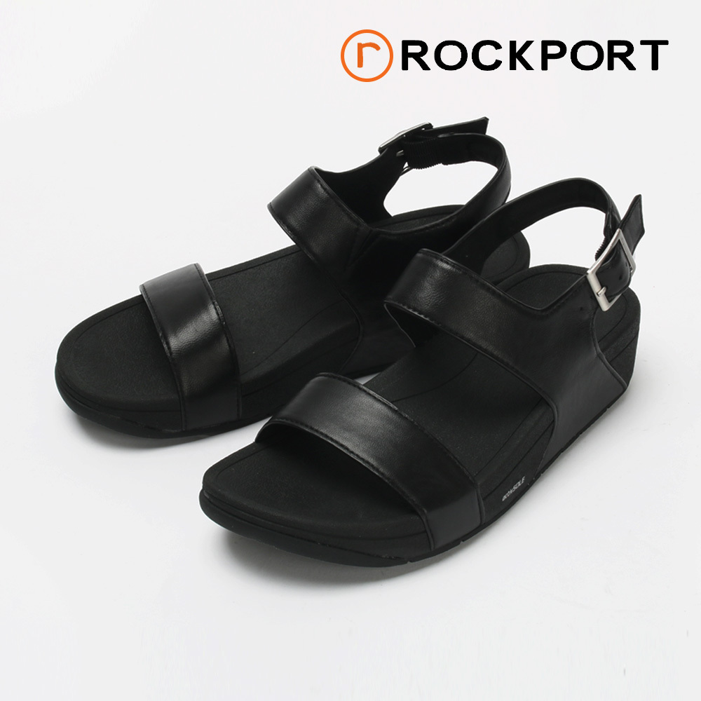 スニーカー Rockport Women's Aurora Sandal Black M RWULORA