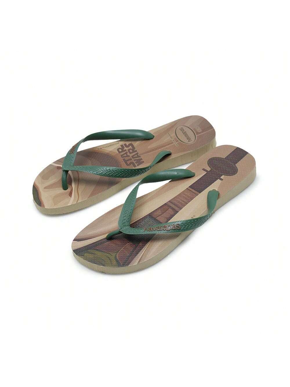 シューズ・サンダルその他 STAR WARS Unisex Brown Rubber Flip-Flops