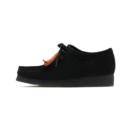 サンダル Clarks Wallabee Black Suede 26155519 Clarks Wallabee Black Suede 26155519 (Clarks/サンダル