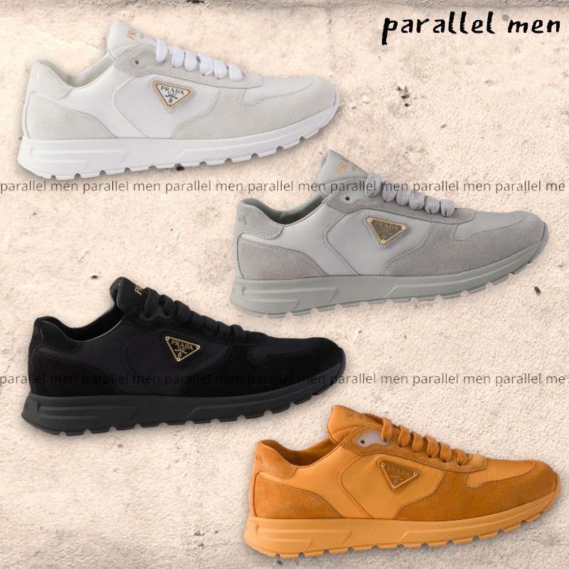 【PRADA】Prax 2.0 Re-Nylon スエード スニーカー