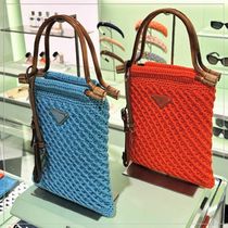 入手困難】PRADA◇コットン クロッシェ編み ミニハンドバッグ
