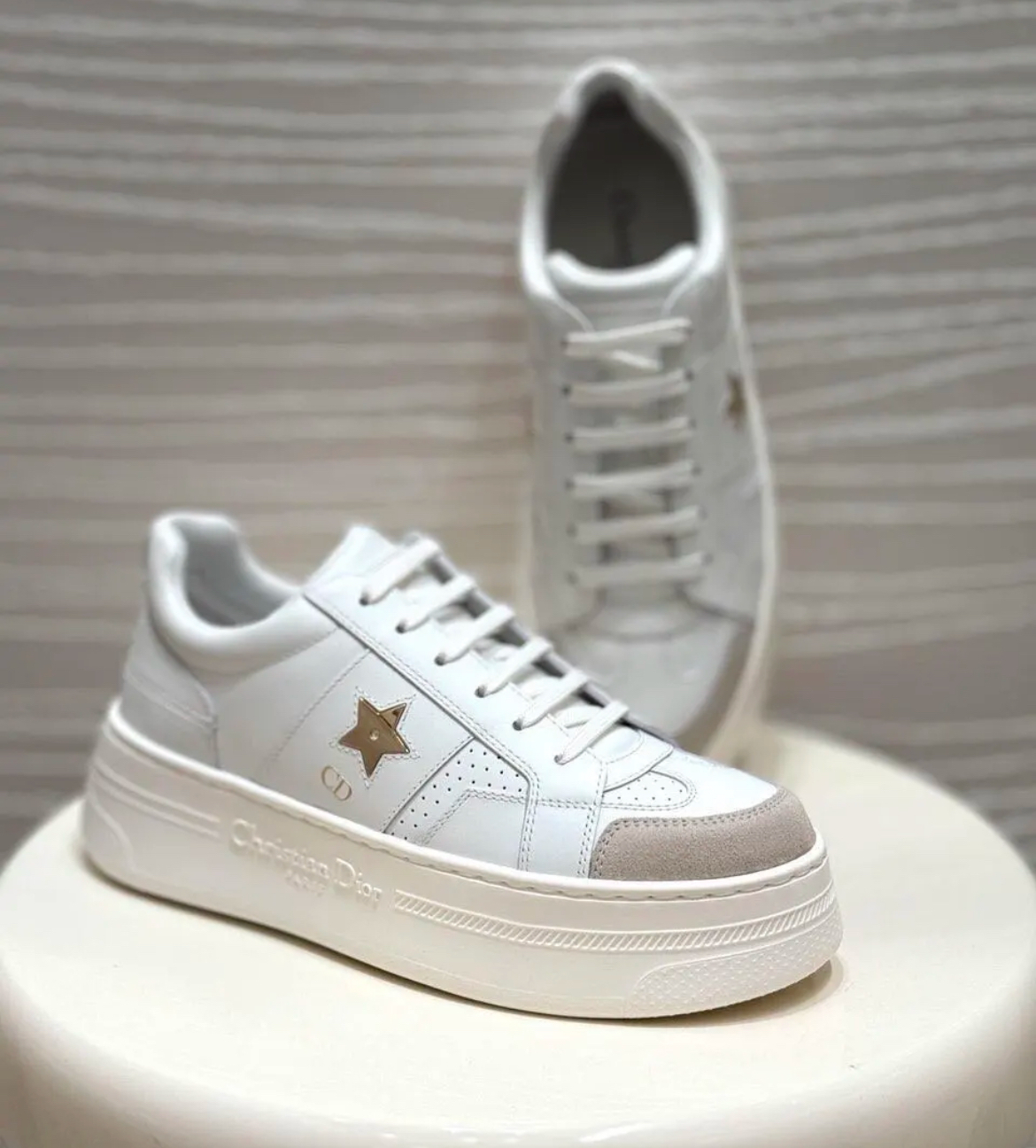 【厚底が可愛い♪】DIOR★Dior Star プラットフォームスニーカー