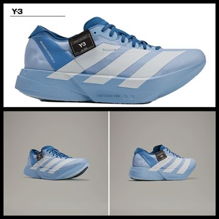 【ADIDAS Y-3】スニーカー メンズ ブルー ブルー（青）系 Y-3(ワイスリー) スニーカー(メンズ) - 海外通販