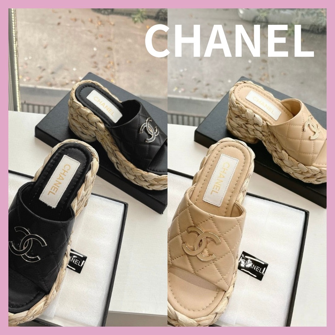 【これからの季節大活躍】CHANEL サンダル 2色展開