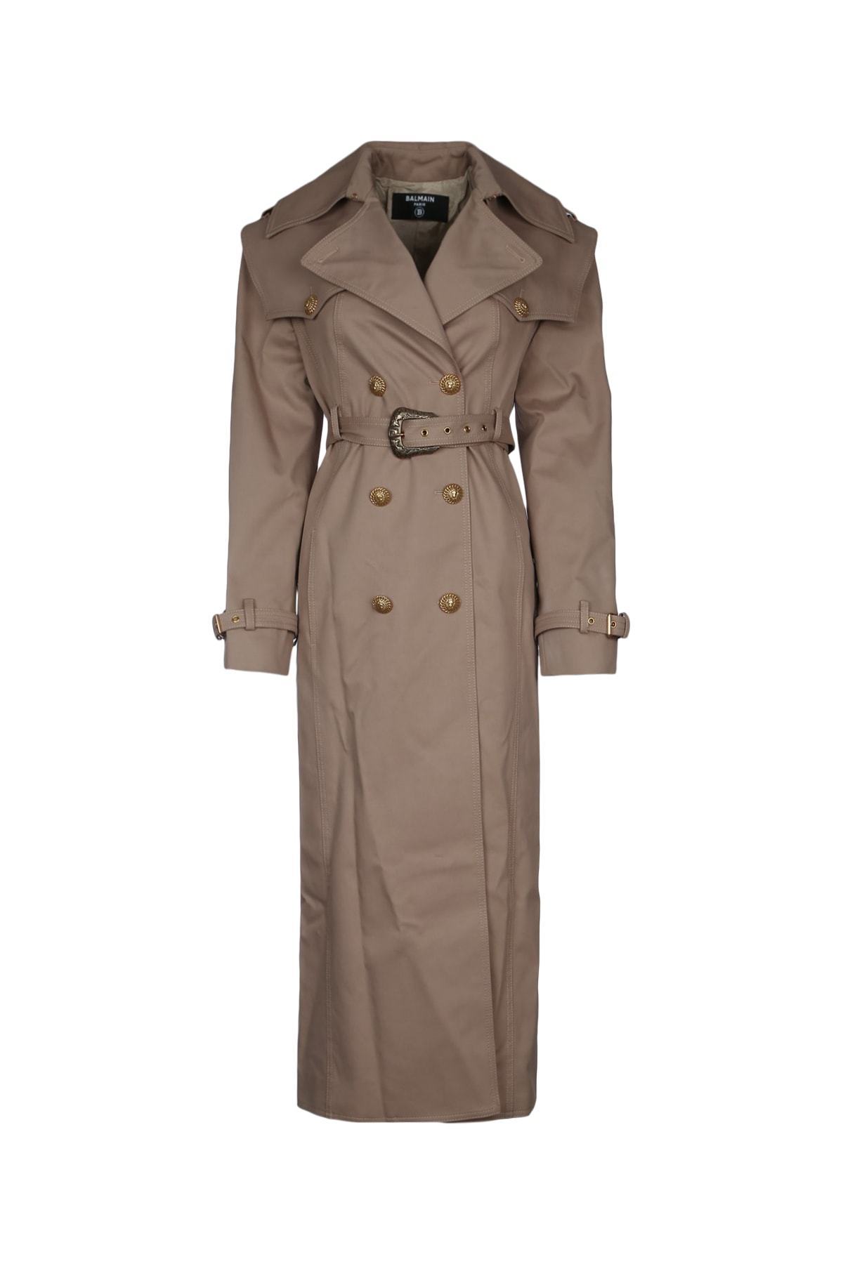 トレンチコート BALMAIN TRENCH COAT (CF1TL085CE66 0DC)