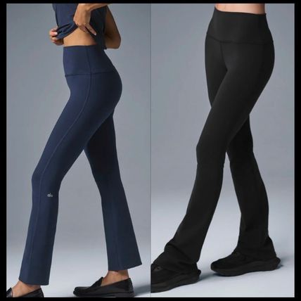 ♡Alo Yoga♡ハイウエスト 7/8 ブーツカット レギンス 一流の品質 alo yoga】7/8 ハイウエスト エアブラシ ブーツ