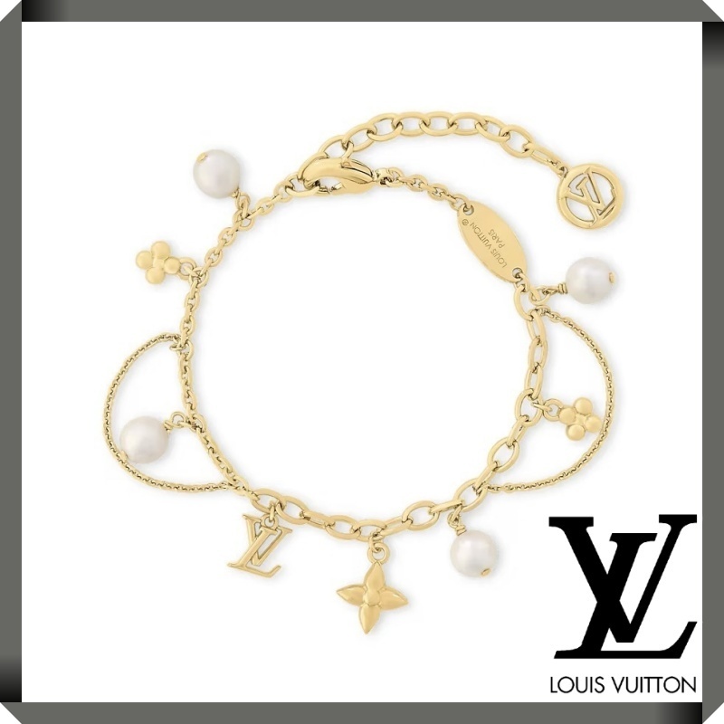超かわいく☆Louis Vuitton★ブルーミングパールブレスレット