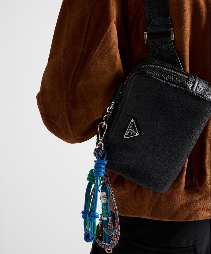 関税込 ★ PRADA / ヴィッテロダイノ レザー ショルダーバッグ