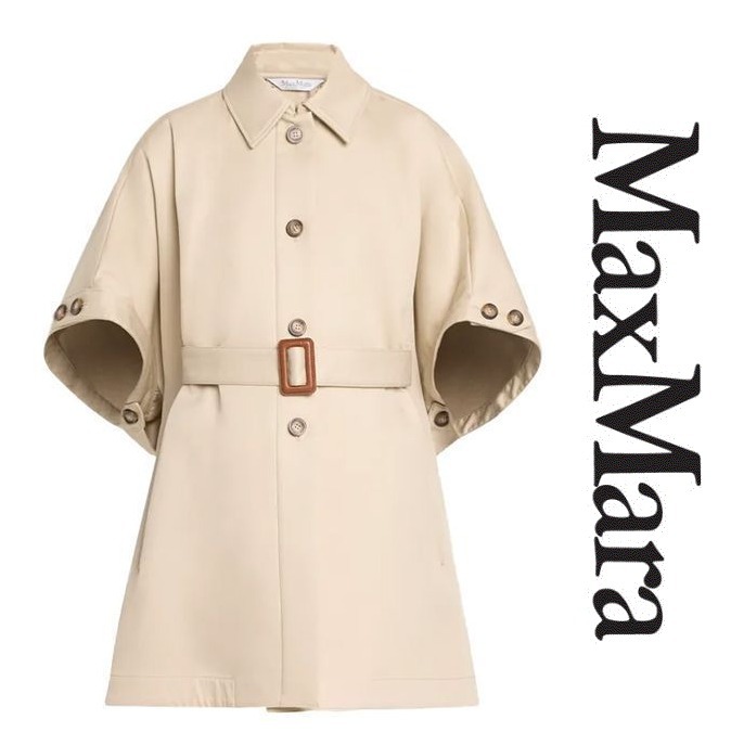 コットン ミディケープ●MAX MARA●AGAPE