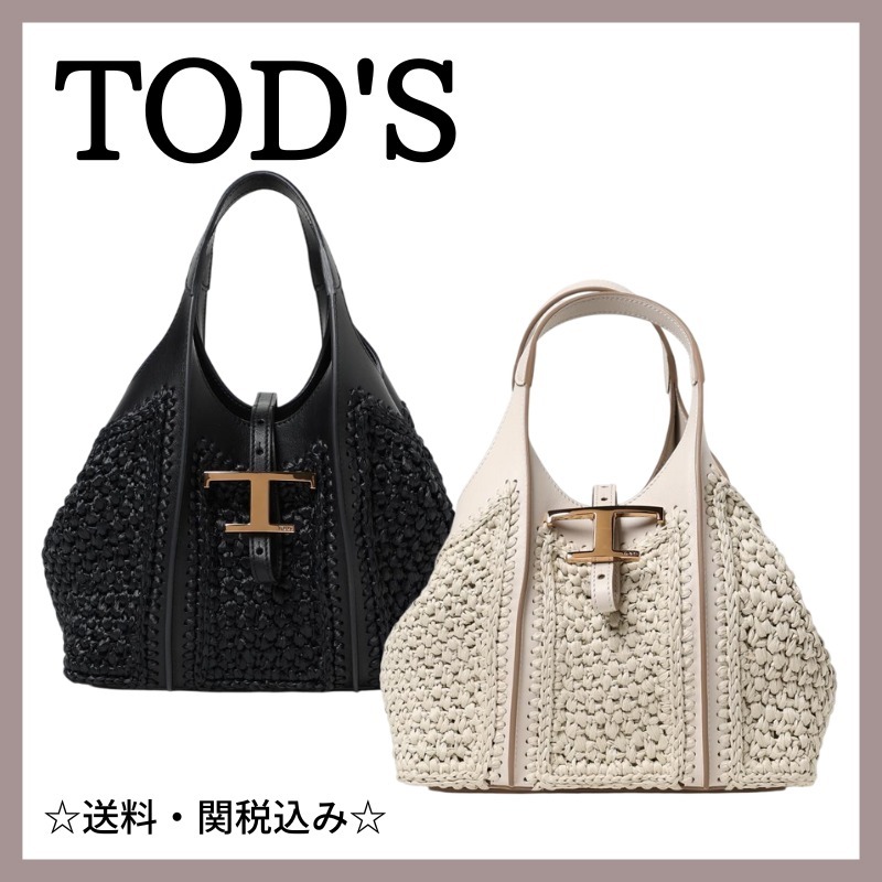 ◆TOD'S◆ Tタイムレス ショッピング バッグ ミニ【関税込】