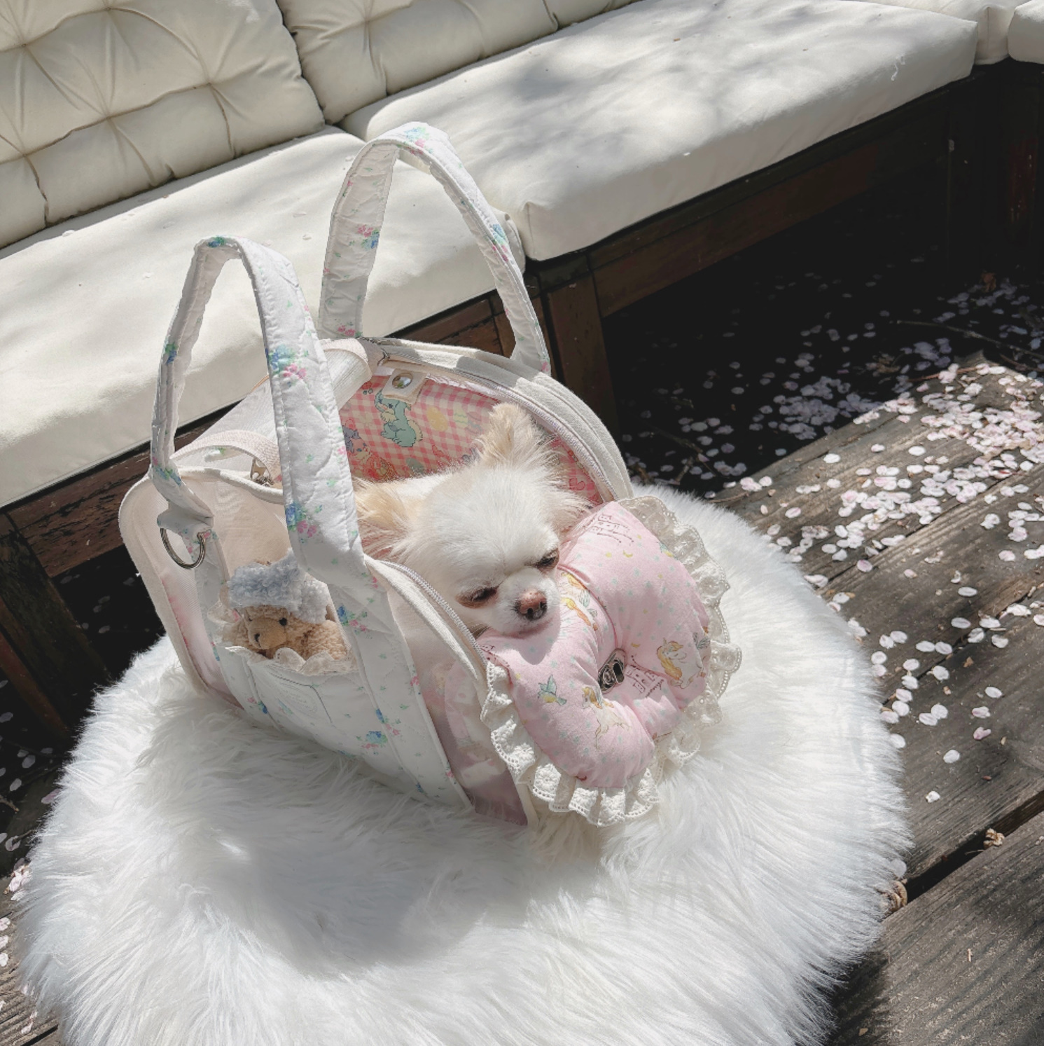 《韓国BABIANA》AJI BAG シースルー(ピュアバニー) XS/Sサイズ