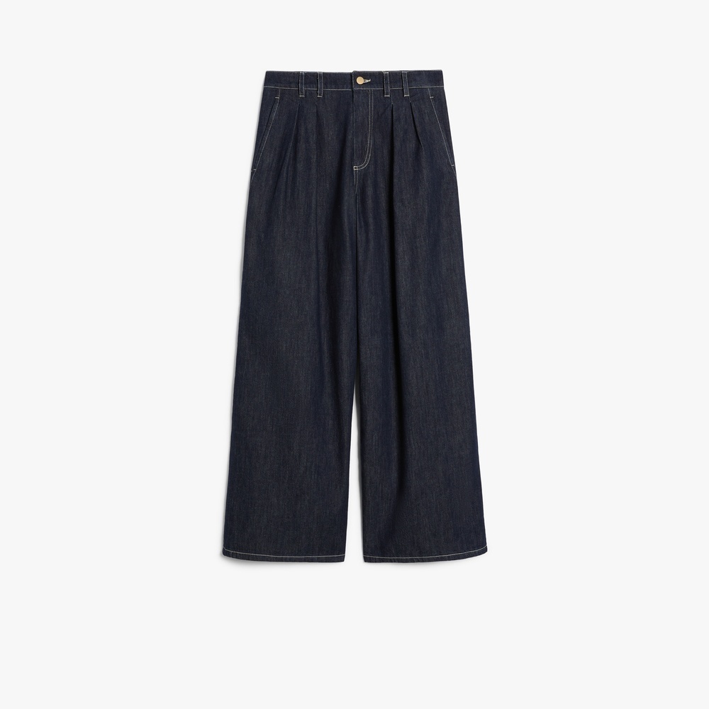 正規品★MAX MARA ワイドレッグ デニムジーンズ