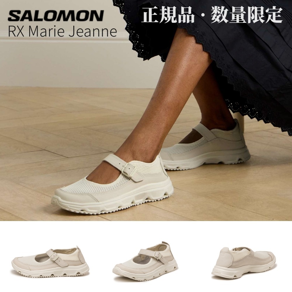 【SALOMON】 Marie Jeanne メリージェーン スニーカー＊ホワイト
