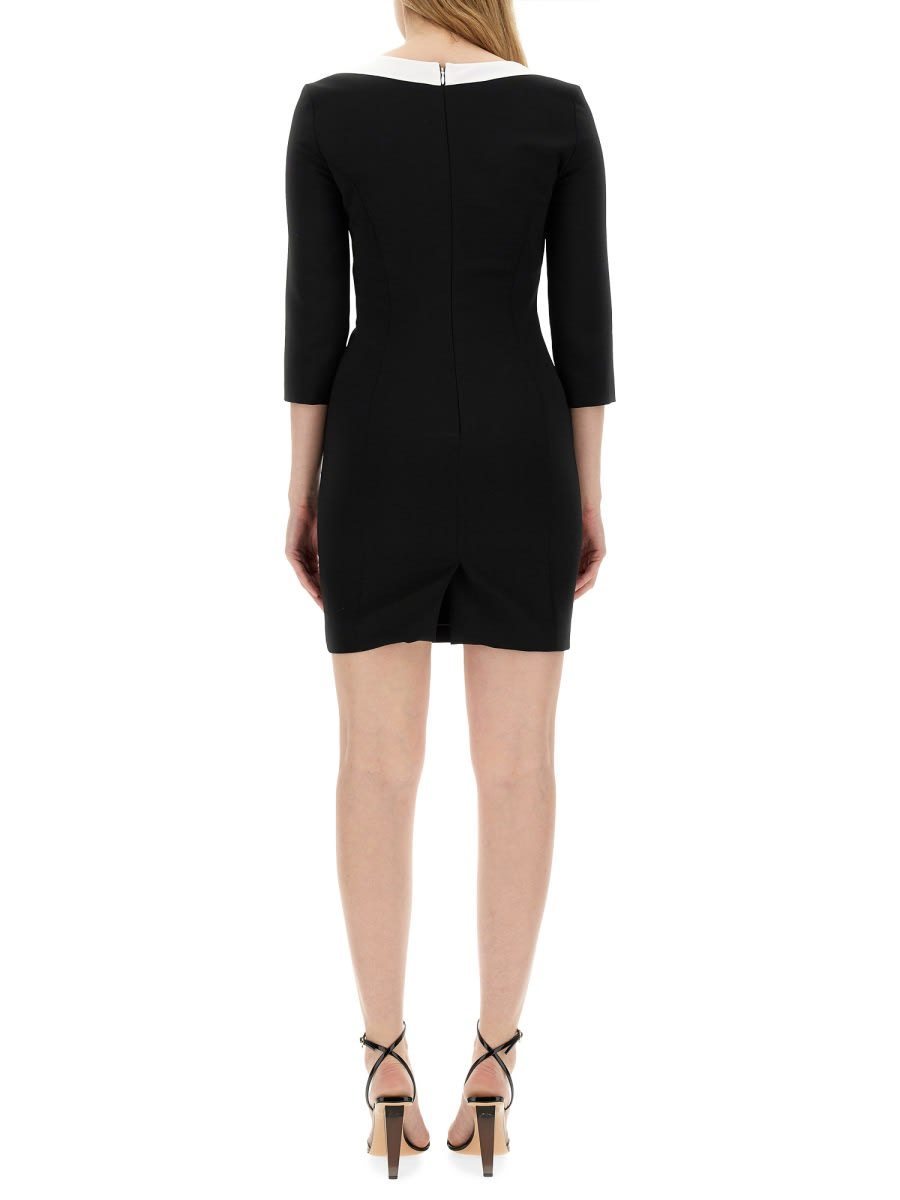 【送料&関税込】Moschino Crepe House Symbols Dress !?