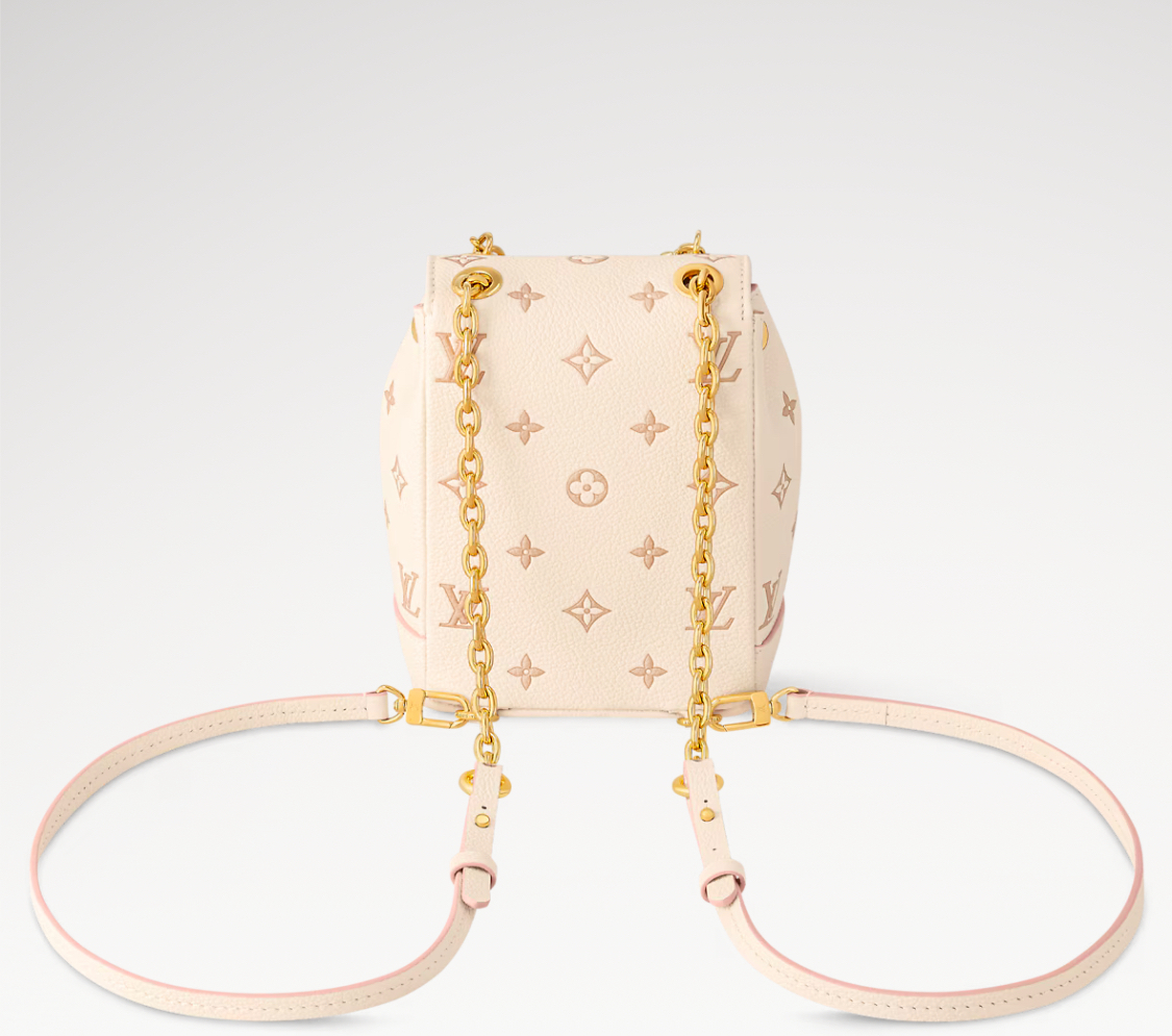 《上品な淡色カラー》ルイヴィトン LV ナノ・ノエ バックパック
