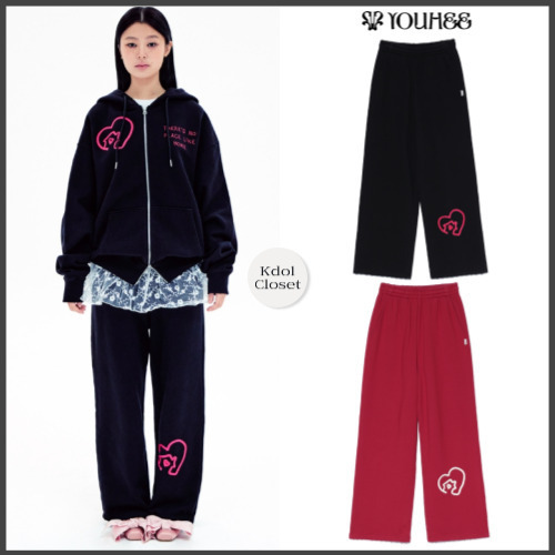 人気[YOUHEE] GRAPHIC JOGGER PANTS ジョガーパンツ スウェット