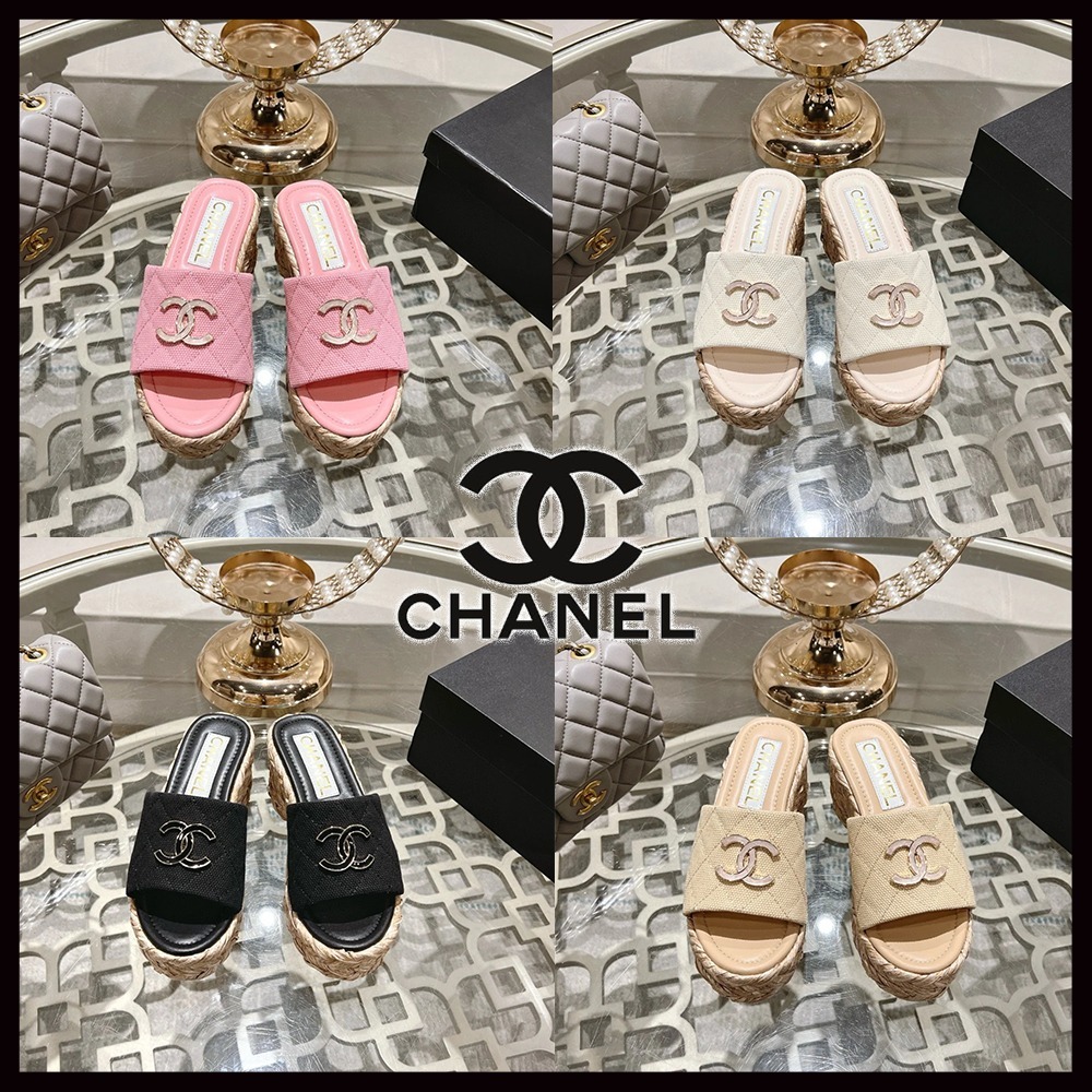【夏におすすめ☆】CHANEL 25C 厚底サンダル