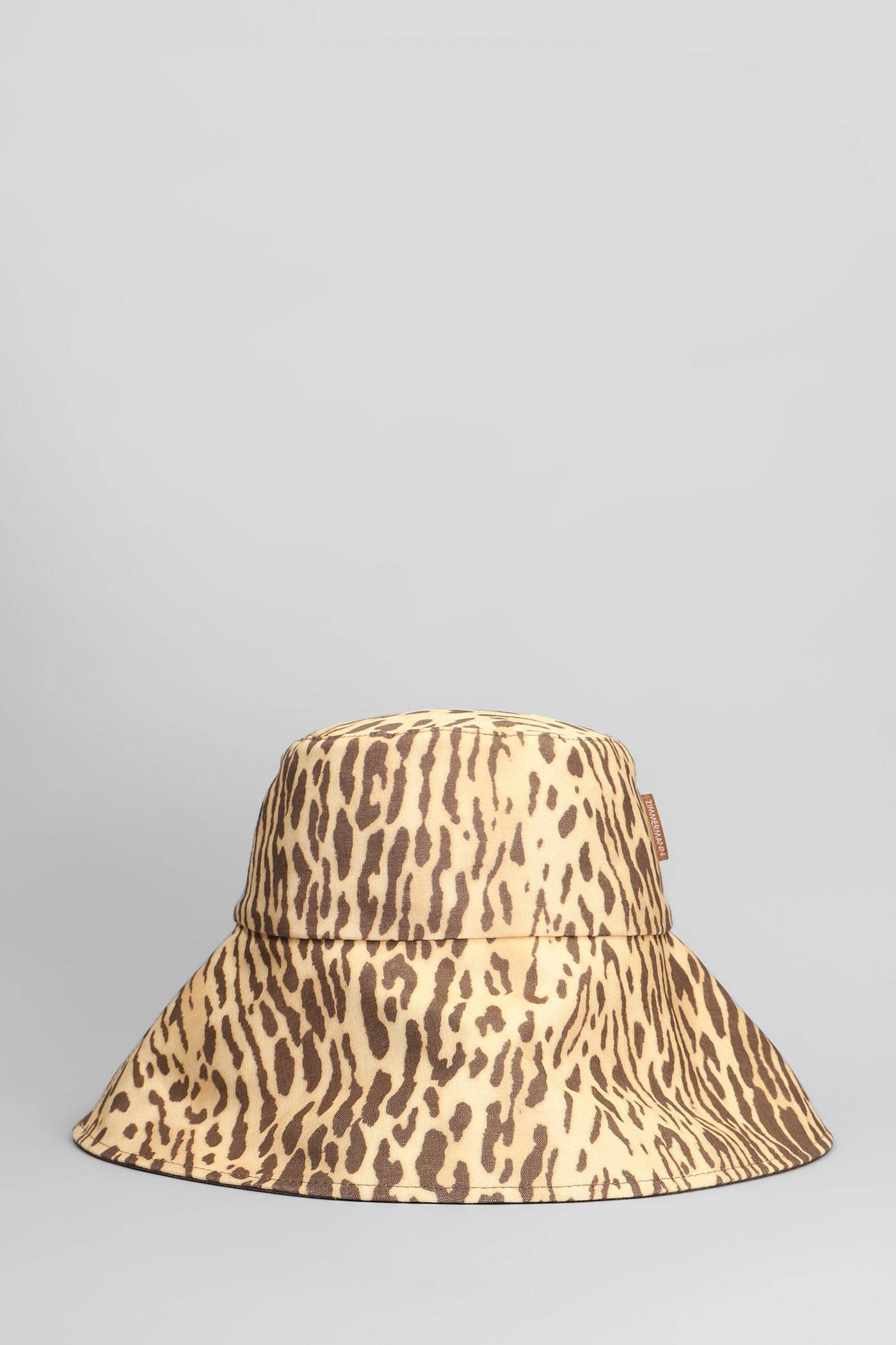 【送料&関税込】Zimmermann Hats In Animalier Linen
