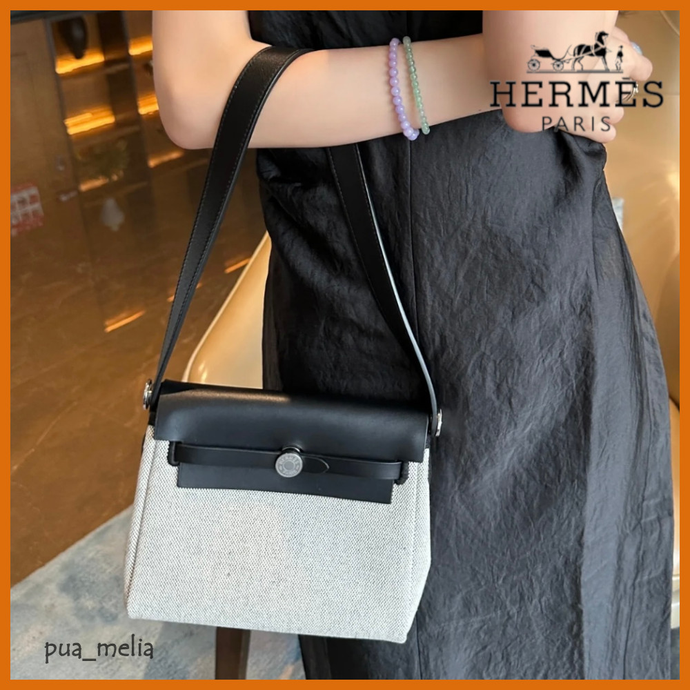 上品で実用的なサイズ感♡【HERMES】Herbag Zip 20 bag