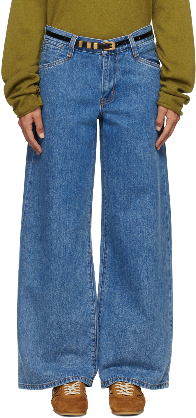 【関税込み】Levi's ブルー '94 バギー ワイドレッグジーンズ