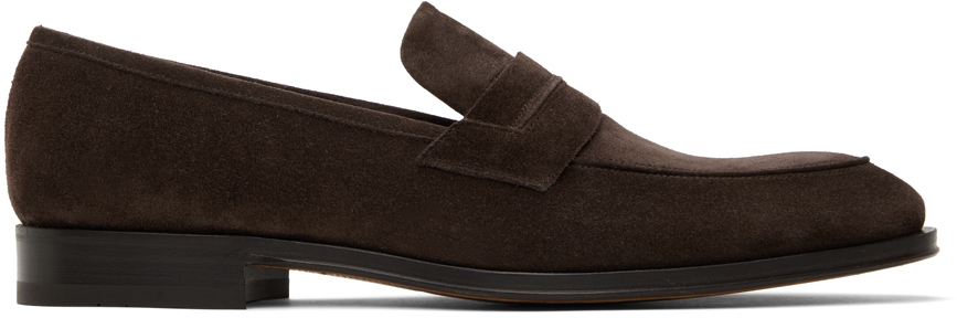 【関税込み】Ferragamo ブラウン ペニーローファー