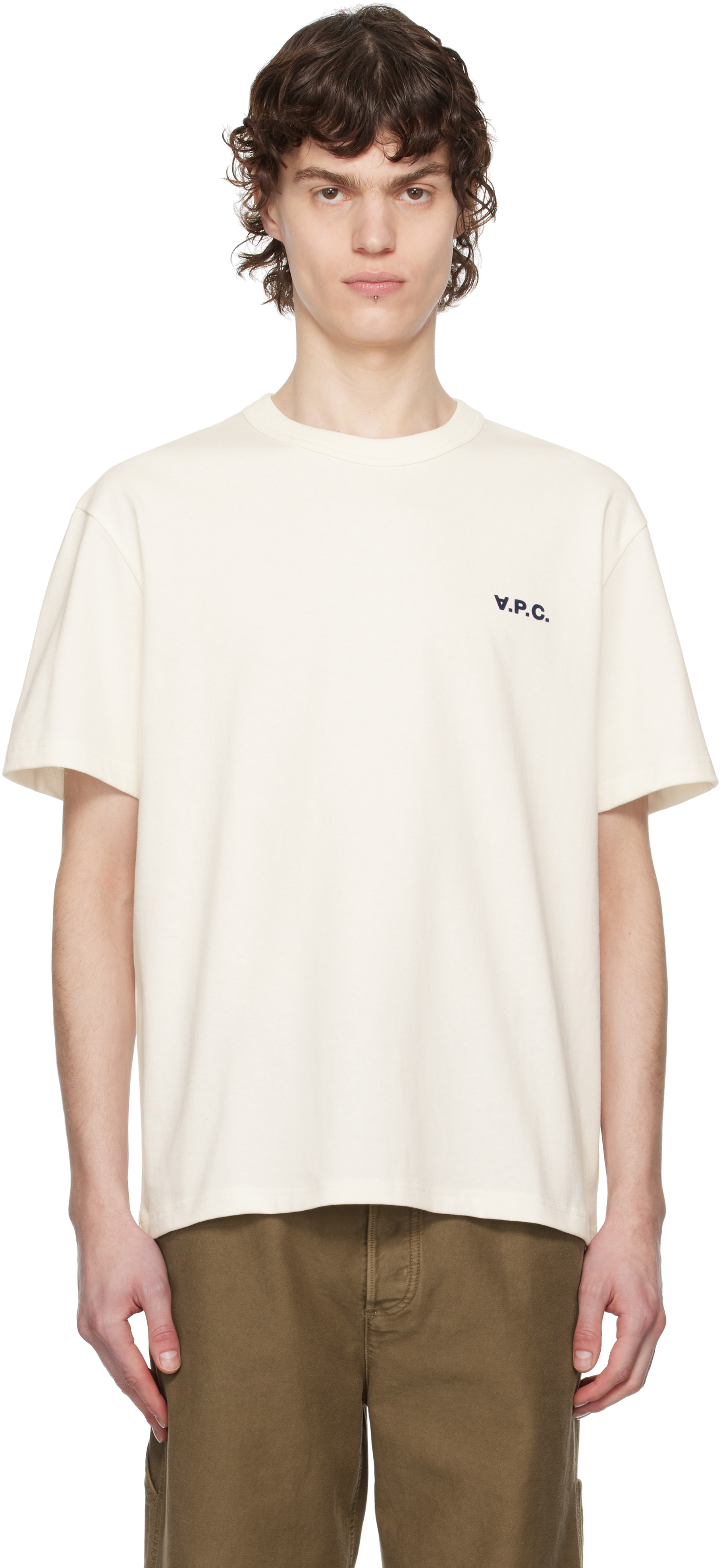 【関税込み】A.P.C. ホワイト Petit VPC ボクシー Tシャツ