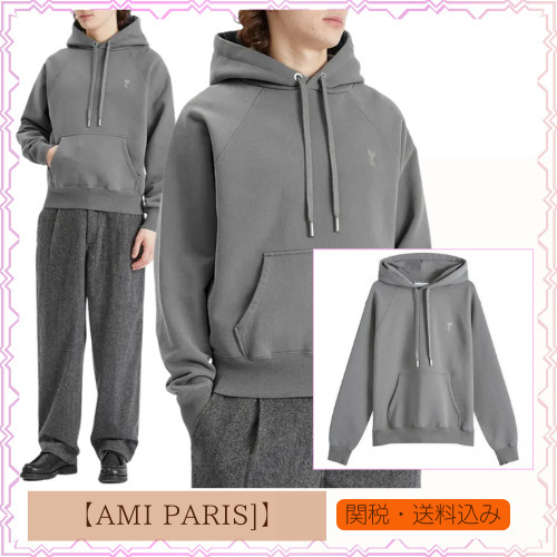 【AMI PARIS】AMI Paris Tonal ADCパーカー