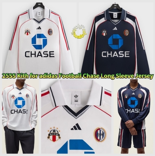 ★25SS★Kith for adidas Football Chase Long Sleeve Jersey