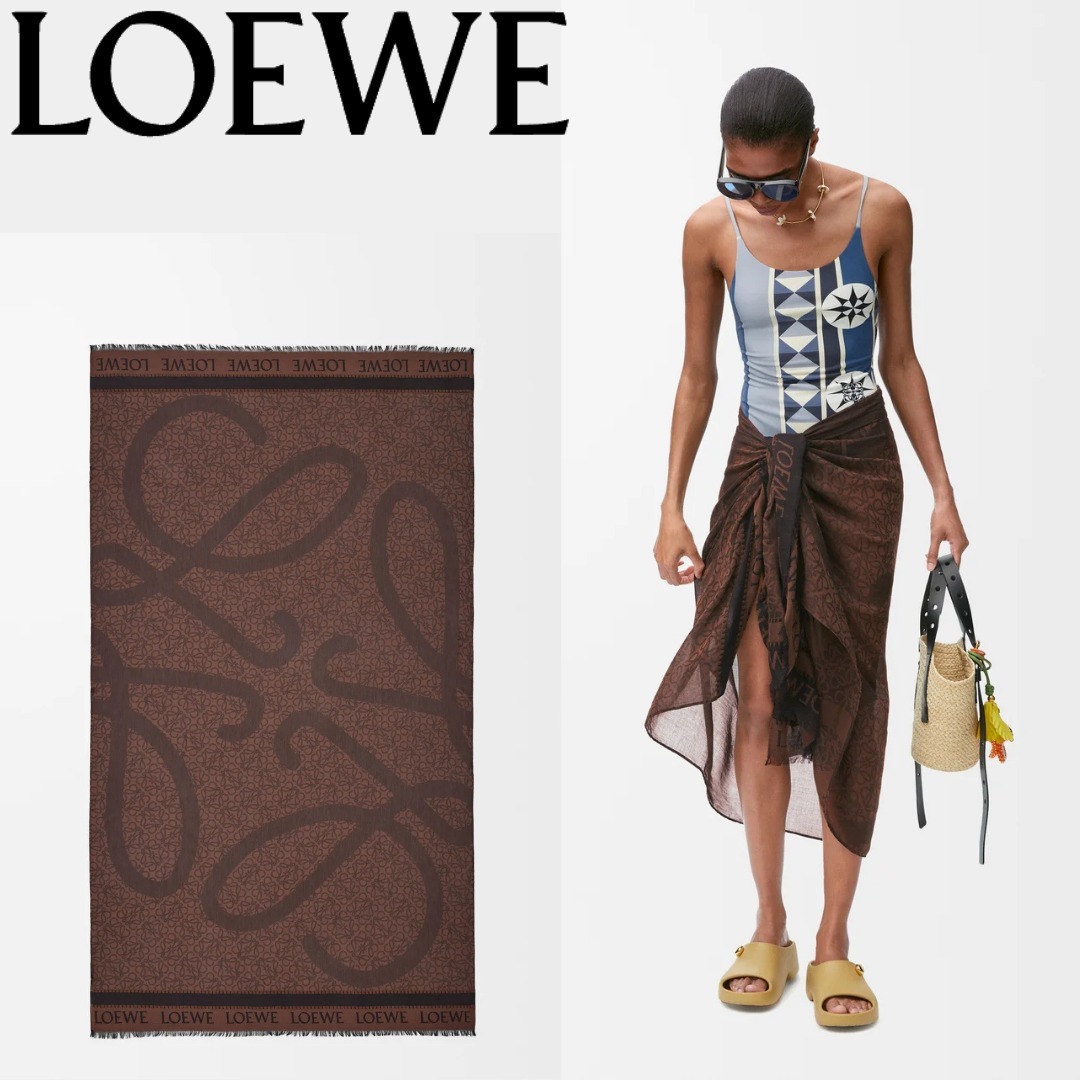 新作！【LOEWE】綿のパレオ☆直営店買付