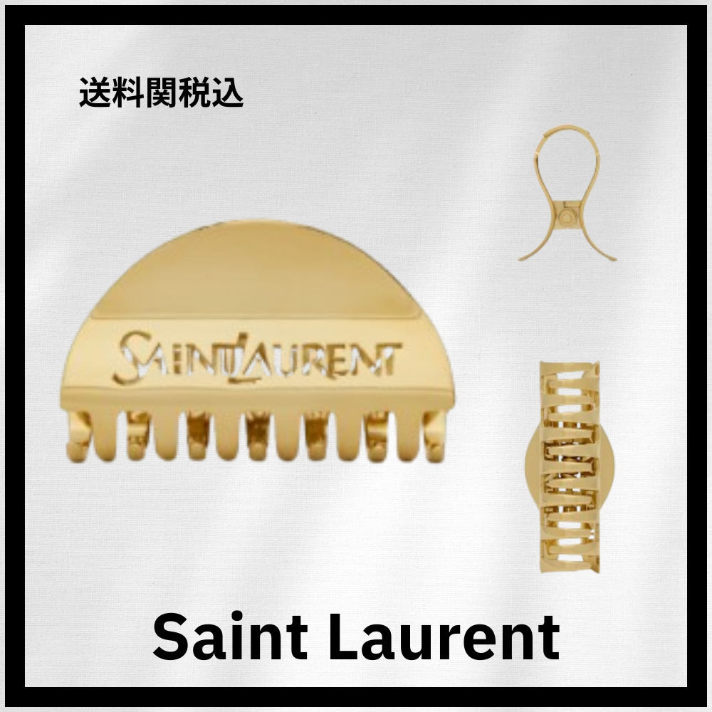 ★送料関税込★【Saint Laurent】バンスクリップ（メタル）