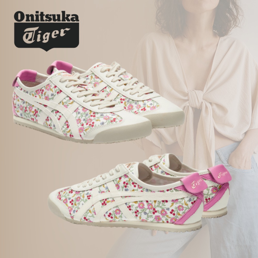 *Onitsuka Tiger* MEXICO 66 花柄スニーカー