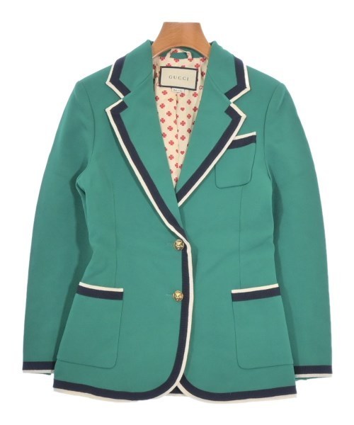 GUCCI グッチ テーラードジャケット 緑 36(XS位) 4103625M0141
