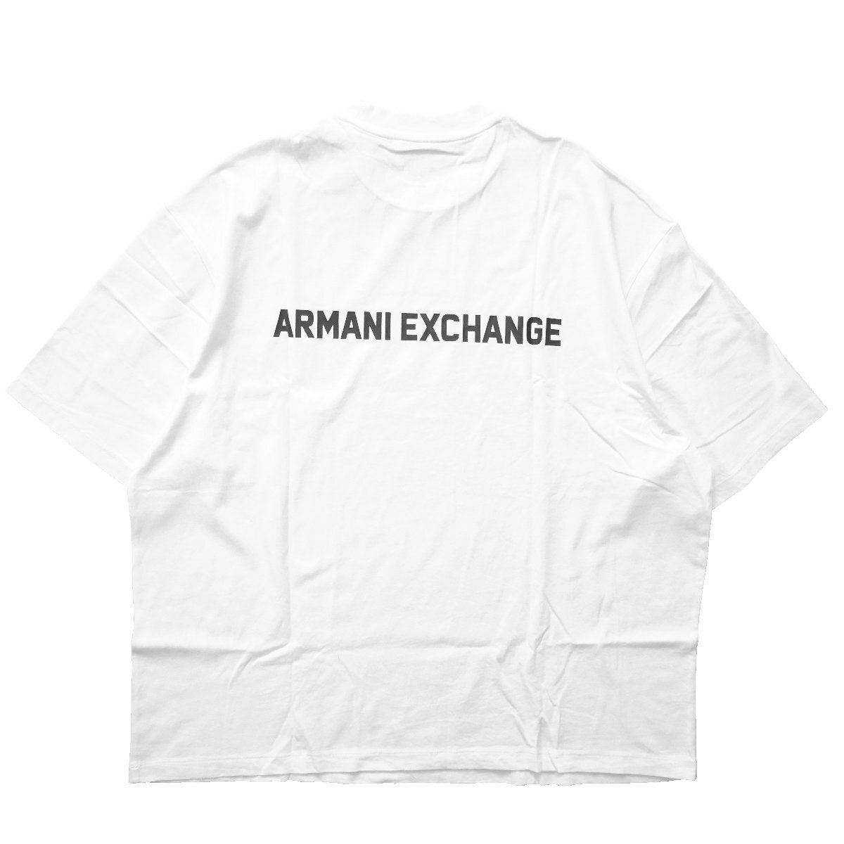 2025AX ARMANI EXCHANGE 背中デカロゴ半袖Tシャツ L アルマーニ