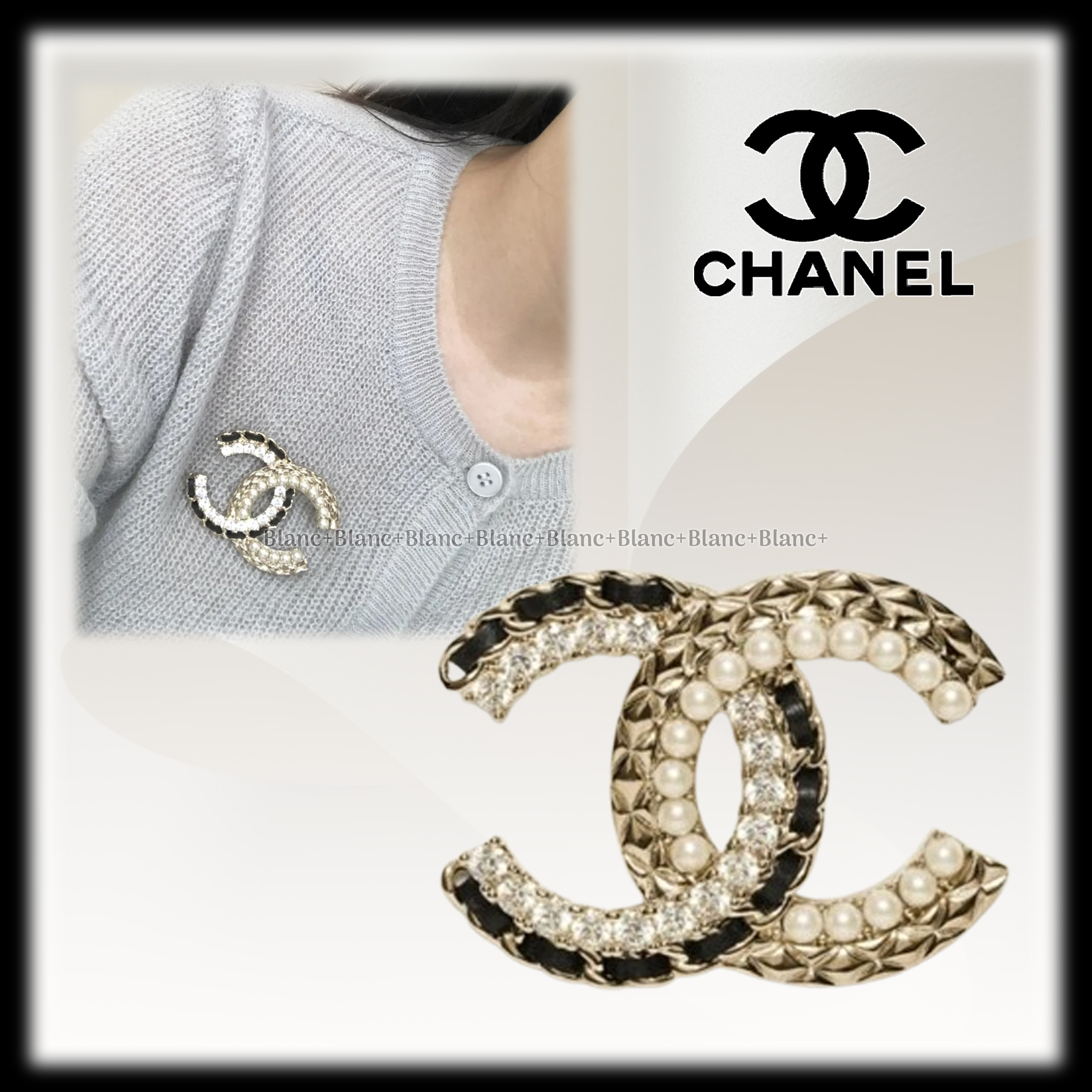 エレガントな存在感♡【CHANEL】ブローチ