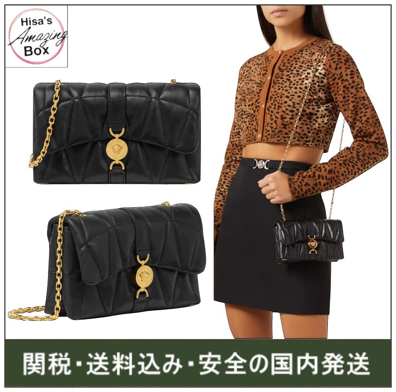 (送料・関税込) VERSACE キルティング ミニ バッグ クレイオ