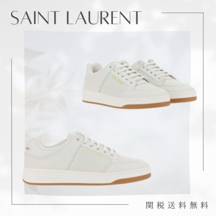 【Saint Laurent】SL/61 ロートップ スニーカー ホワイト